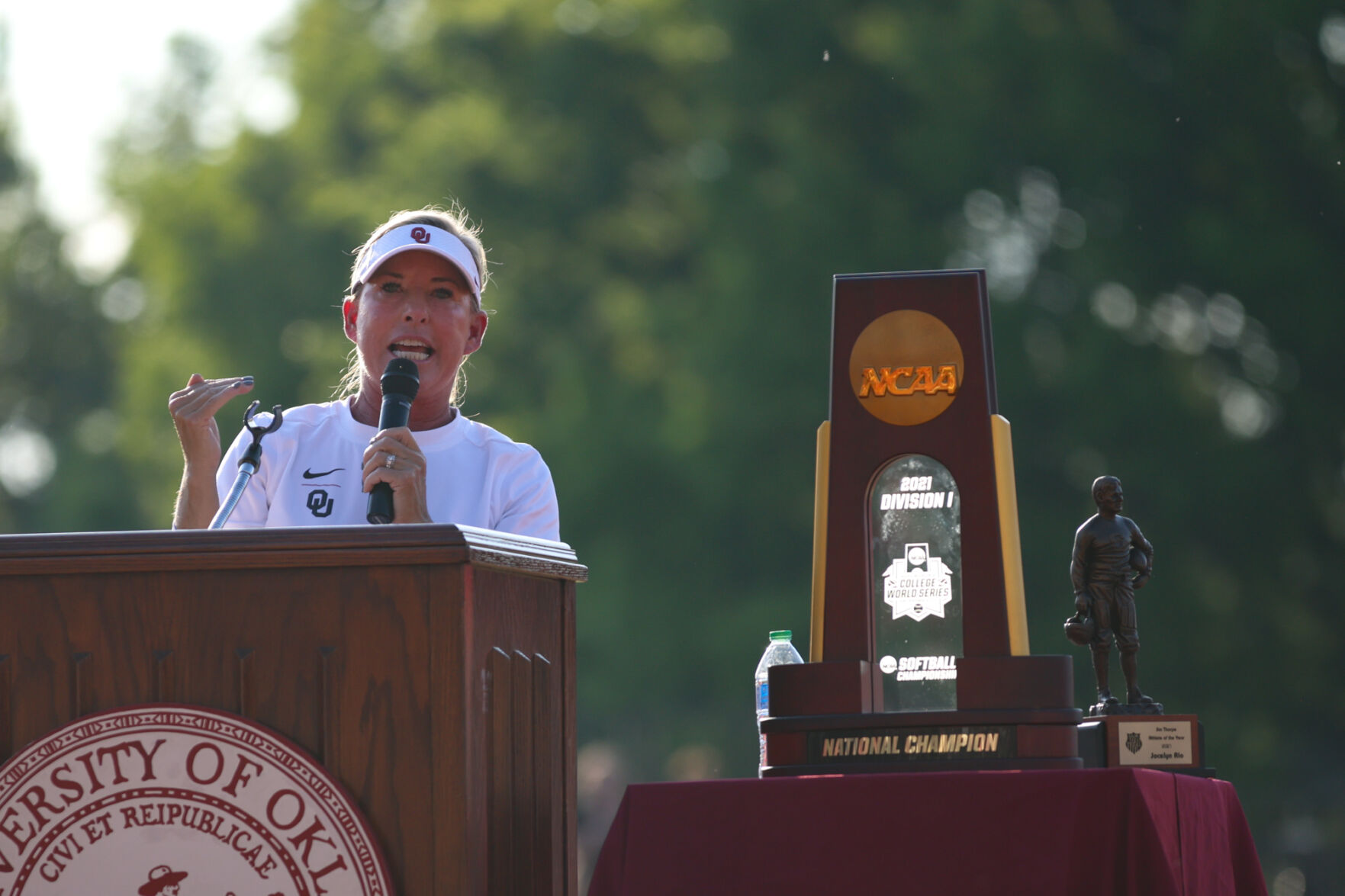 Patty Gasso speaks